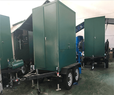 1 ZYS-M-70 Mobile trailer vacuum oil purifier