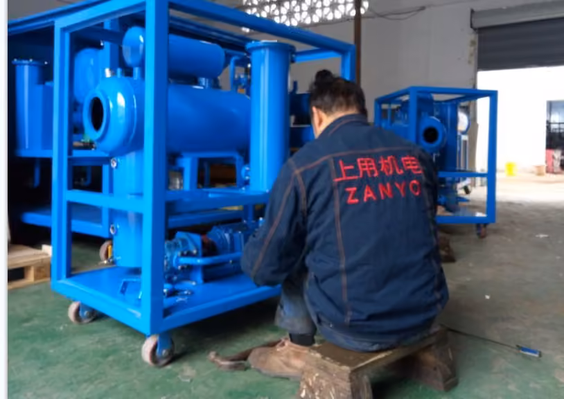ZYS-50 single stage vacuum transformer oil filtration machine 5 Vacuum Transformer Oil Purifier