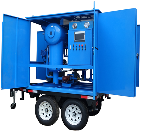 Mobile Transformer Oil Filtration Machine