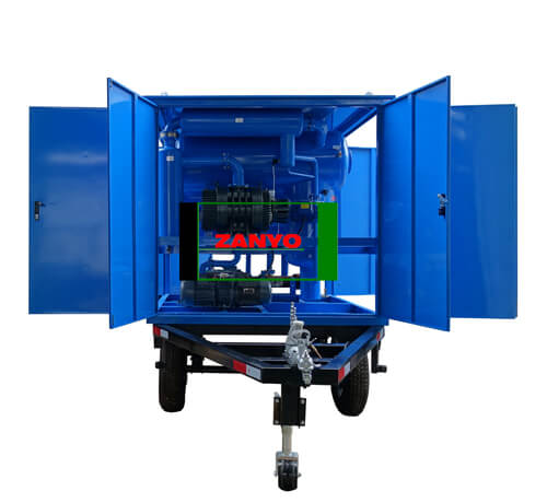 Transformer Oil Purifier with Double-axle Trailer-ZANYO-02