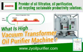 What Is High Vacuum Transformer Oil Purifier Machine ZANYO