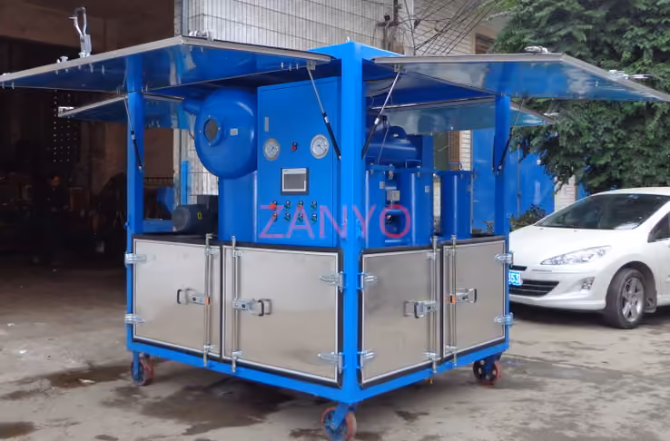 Ultra-high Voltage Transformer Oil Filtration Machine for Chile 2 Transformer Oil Filtration Machine