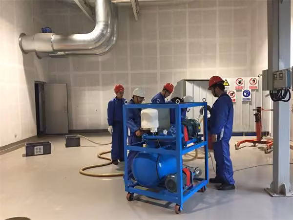 Vacuum Centrifugal Oil Purifier Works For Factory Vacuum Centrifugal Oil Purifier Works For Factory
