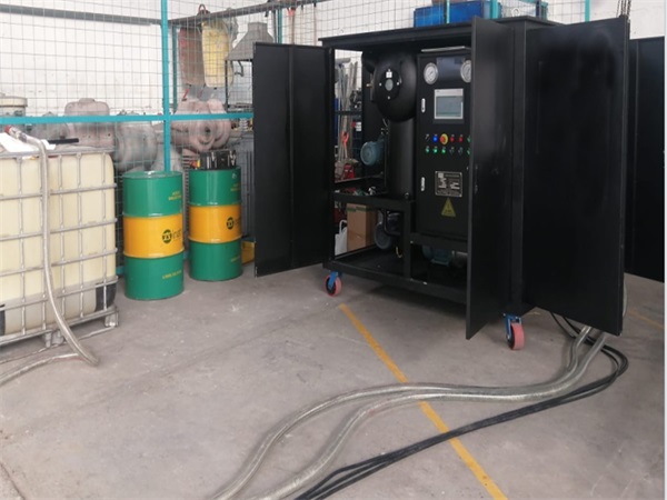 Transformer Oil Filtration Machine Services For Power Company