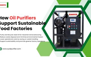 How Oil Purifiers Support Sustainable Food Factories