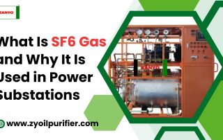 What SF6 gas is and why it is used in power substations