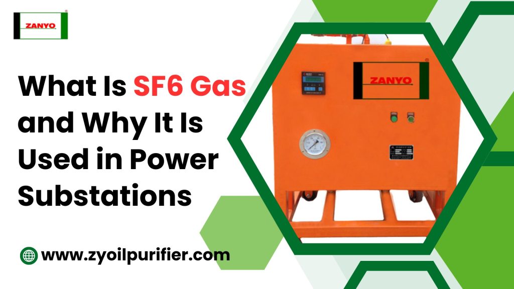 What Is SF6 Gas and Why It Is Used in Power Substations