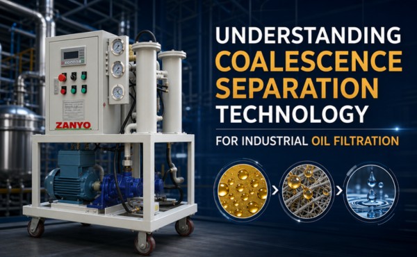 Coalescence Separation Technology for Industrial Oil Filtration