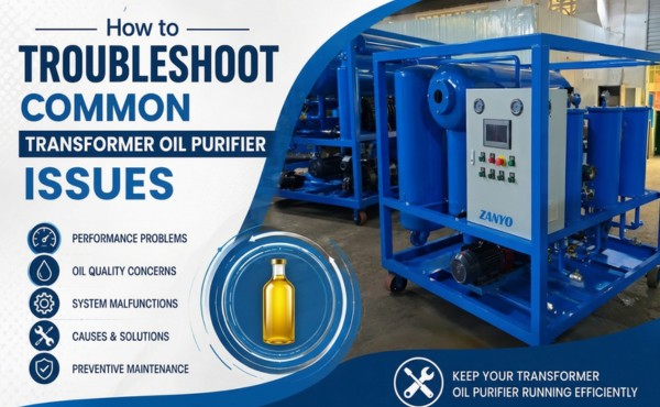 How to Troubleshoot Common Transformer Oil Purifier Issues