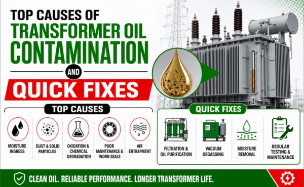 Transformer Oil Contamination Causes and Quick Fixes