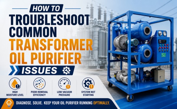How to Troubleshoot Common Transformer Oil Purifier Issues