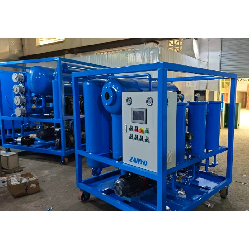 Zanyo Oil Purifier Machine in Factory
