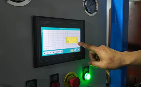 oil purification machine touch screen