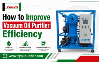 How to Improve Vacuum Oil Purifier Efficiency