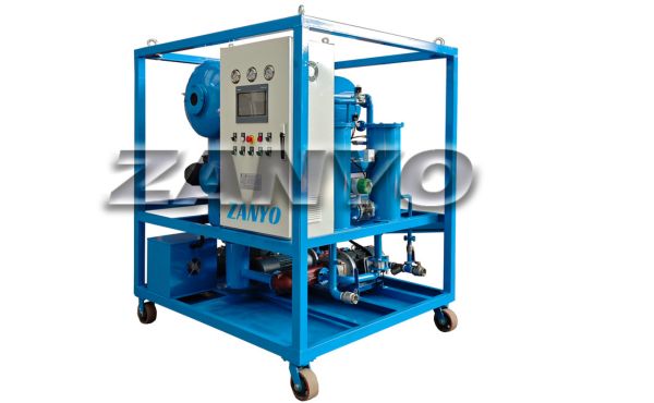 Industrial oil purification machine.