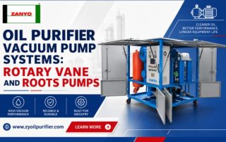 Oil Purifier Vacuum Pump Systems Rotary Vane and Roots Pumps