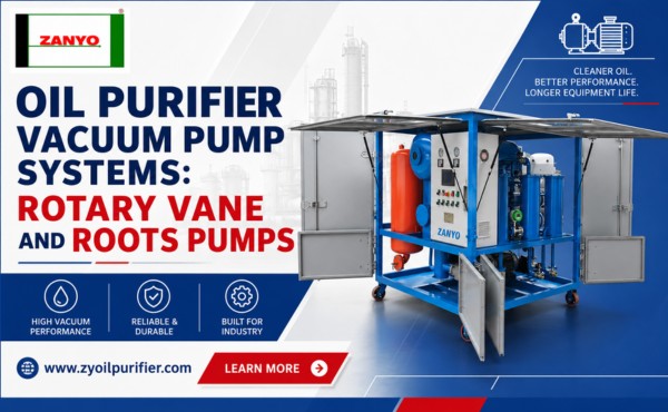 Oil Purifier Vacuum Pump Systems Rotary Vane and Roots Pumps