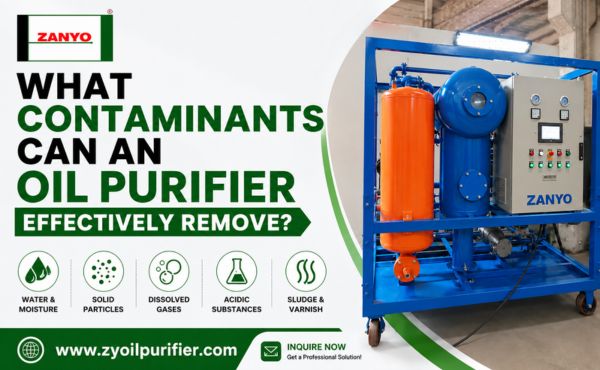 What Contaminants Can an Oil Purifier Effectively Remove