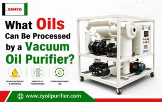 What Oils Can Be Processed by a Vacuum Oil Purifier