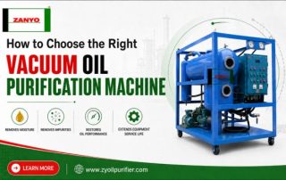 Cách chọn máy lọc dầu chân không phù hợp