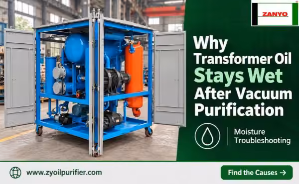 Why Transformer Oil Stays Wet After Vacuum Purification 13 Why Transformer Oil Stays Wet After Vacuum Purification